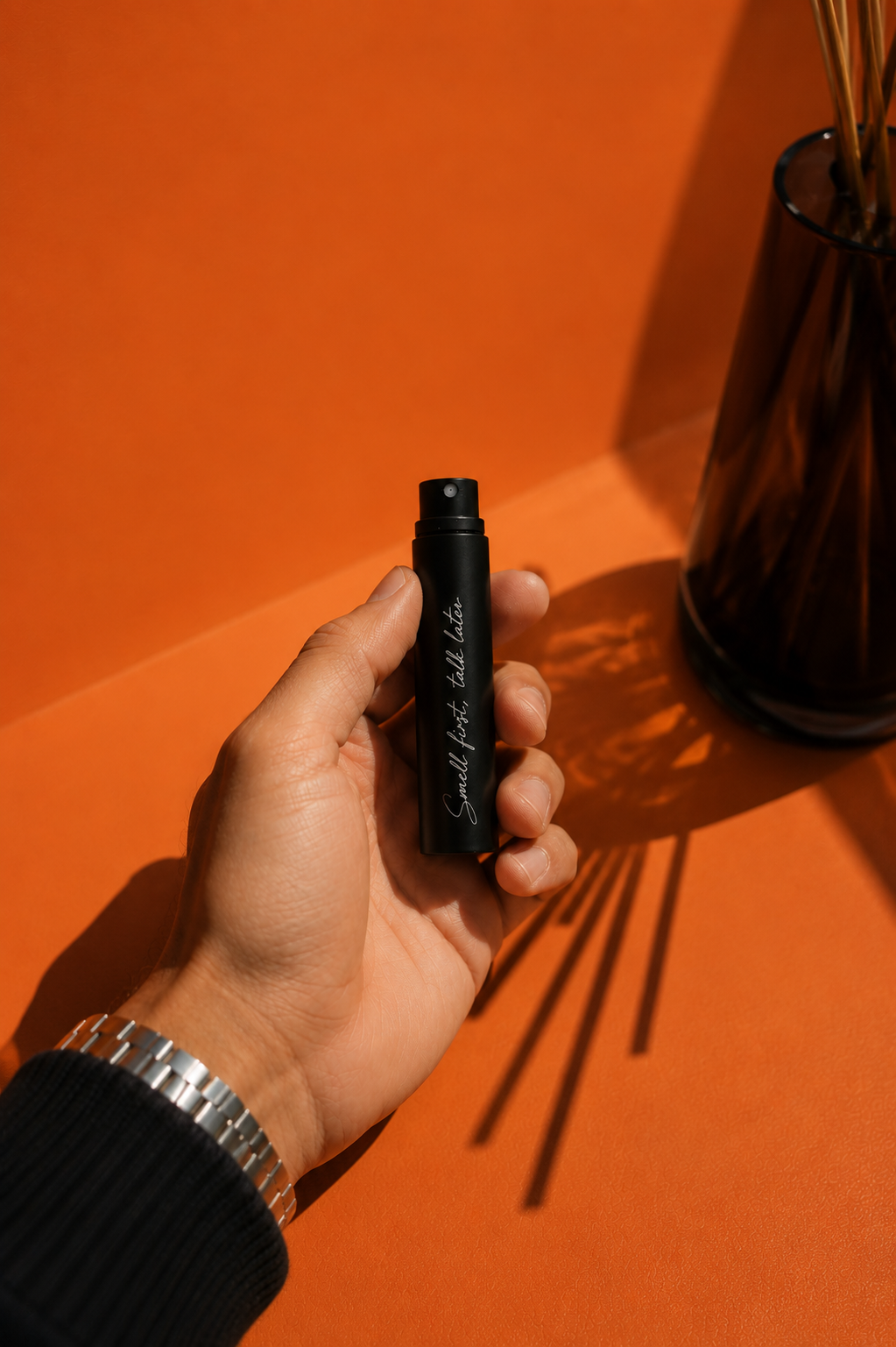 Smell first, Talk Later.